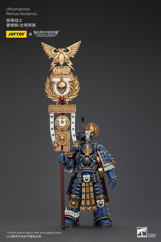 Warhammer The Horus Heresy Action Figure 1/18 Ultramarines Remus Ventanus 14 Cm Joy Toy (cn)
