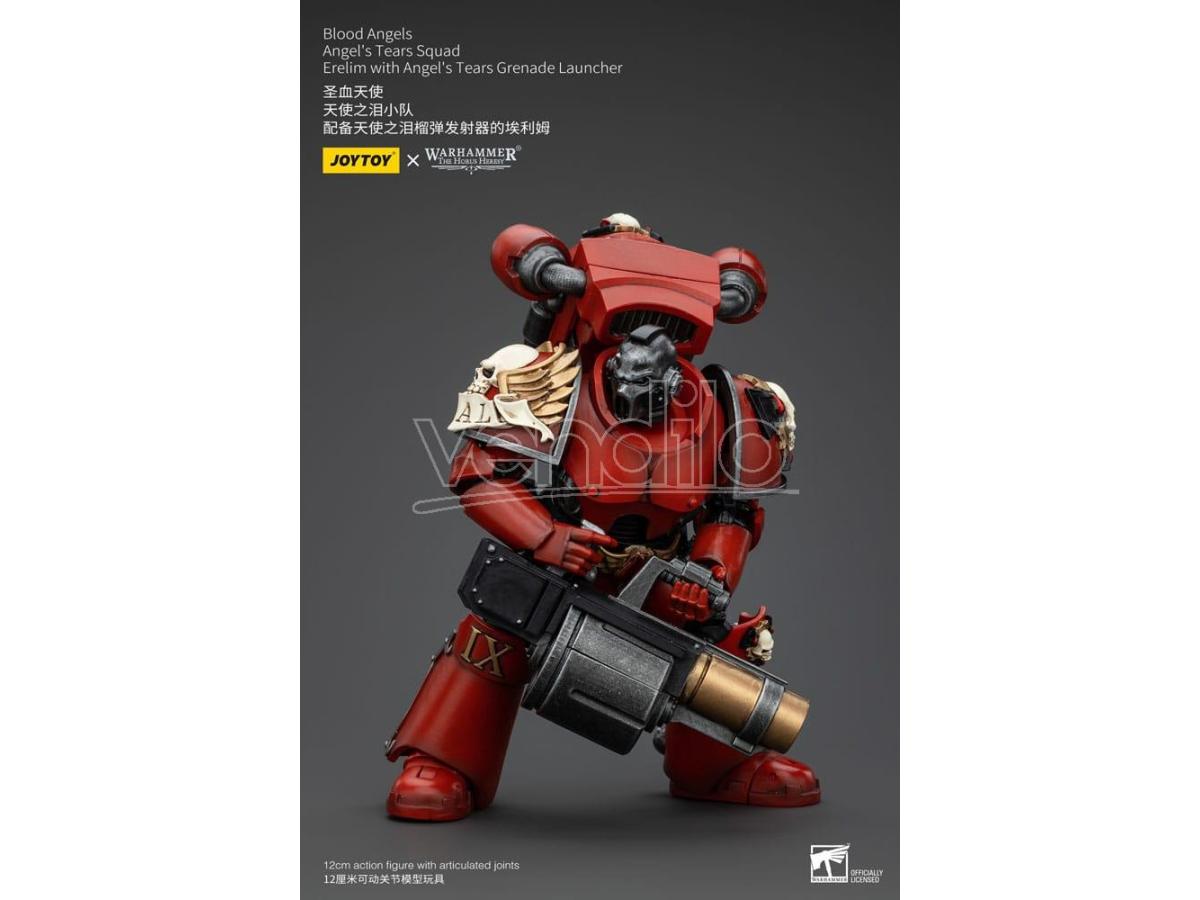 Warhammer The Horus Heresy Action Figure 1/18 Blood Angels Angel's Tears Squad Erelim Con Angel's Tears Grenade Launcher 12 cm