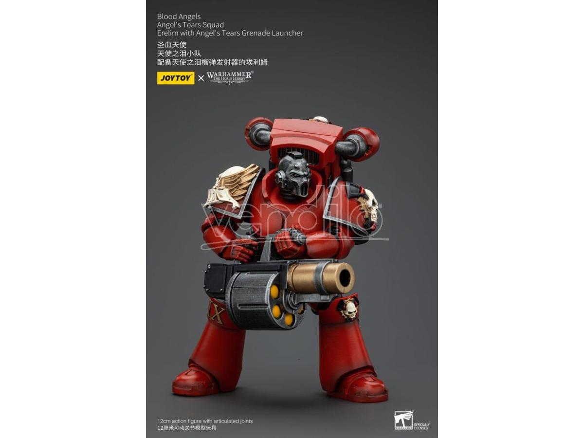 Warhammer The Horus Heresy Action Figure 1/18 Blood Angels Angel's Tears Squad Erelim Con Angel's Tears Grenade Launcher 12 cm