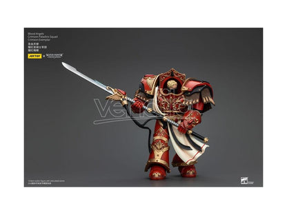 Warhammer The Horus Heresy Action Figure 1/18 Blood Angels Crimson Paladins Squad Crimson Exemplar 14 Cm Joy Toy (cn)