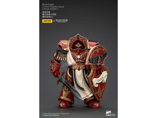 Warhammer The Horus Heresy Action Figure 1/18 Blood Angels Crimson Paladins Squad Crimson Paladin 1 14 Cm Joy Toy (cn)