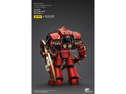 Warhammer The Horus Heresy Action Figure 1/18 Blood Angels Crimson Paladins Squad Crimson Paladin 1 14 Cm Joy Toy (cn)