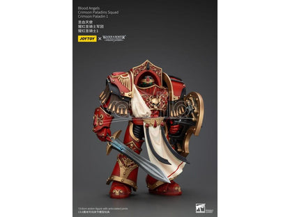 Warhammer The Horus Heresy Action Figure 1/18 Blood Angels Crimson Paladins Squad Crimson Paladin 1 14 Cm Joy Toy (cn)