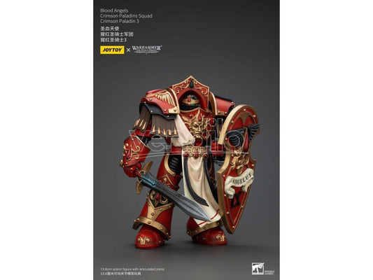 Warhammer The Horus Heresy Action Figure 1/18 Blood Angels Crimson Paladins Squad Crimson Paladin 3 14 Cm Joy Toy (cn)