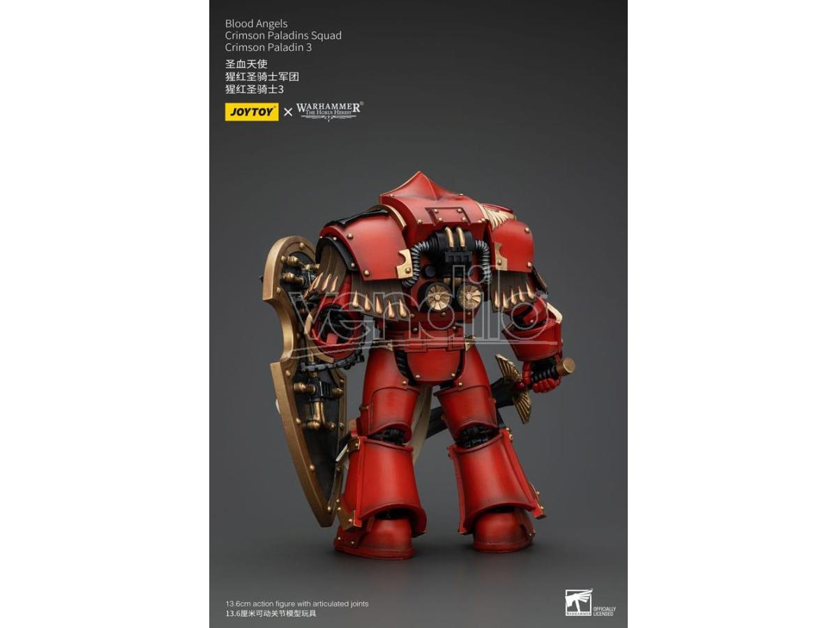 Warhammer The Horus Heresy Action Figure 1/18 Blood Angels Crimson Paladins Squad Crimson Paladin 3 14 Cm Joy Toy (cn)
