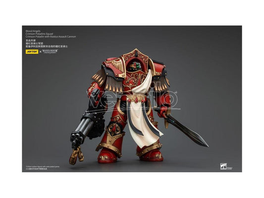 Warhammer The Horus Heresy Action Figure 1/18 Blood Angels Crimson Paladins Squad Crimson Paladin with Iliastus Assault Cannon