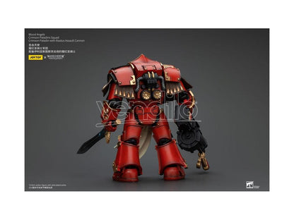 Warhammer The Horus Heresy Action Figure 1/18 Blood Angels Crimson Paladins Squad Crimson Paladin with Iliastus Assault Cannon
