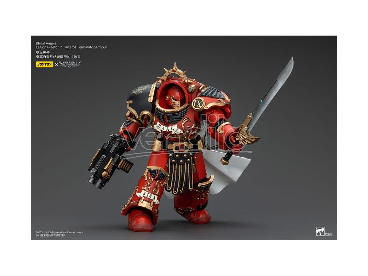 Warhammer The Horus Heresy Action Figure 1/18 Blood Angels Legion Praetor In Tartaros Terminator Armour 14 Cm Joy Toy (cn)