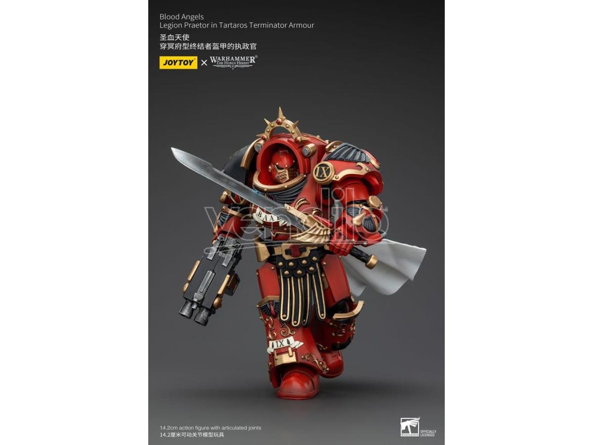 Warhammer The Horus Heresy Action Figure 1/18 Blood Angels Legion Praetor In Tartaros Terminator Armour 14 Cm Joy Toy (cn)