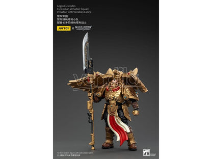 Warhammer The Horus Heresy Action Figure 1/18 Legio Custodes Custodian Venatari Squad Venatari Con Venatari Lances 13 cm Joy Toy