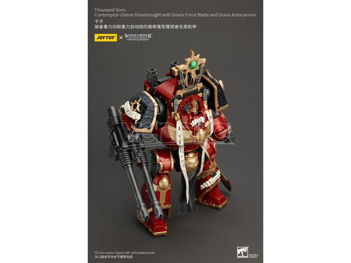 Warhammer The Horus Heresy Action Figure 1/18 Thousand Sons Contemptor-osiron Dreadnought with Gravis Force Blade and Gravis