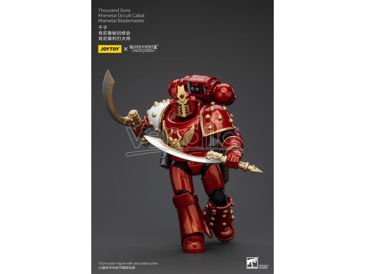 Warhammer The Horus Heresy Action Figure 1/18 Thousand Sons Khenetai Occult Cabal Khenetai Blademaster 12 Cm Joy Toy (cn)