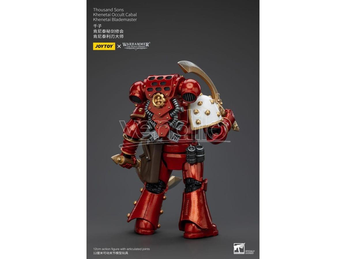 Warhammer The Horus Heresy Action Figure 1/18 Thousand Sons Khenetai Occult Cabal Khenetai Blademaster 12 Cm Joy Toy (cn)