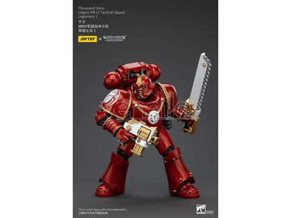 Warhammer The Horus Heresy Action Figure 1/18 Thousand Sons Legion Mk Iv Tactical Squad Legionary 1 12 Cm Joy Toy (cn)