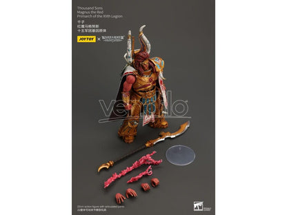 Warhammer The Horus Heresy Action Figure 1/18 Thousand Sons Magnus The Red Primarch Of The Xvth Legion 12 Cm Joy Toy (cn)