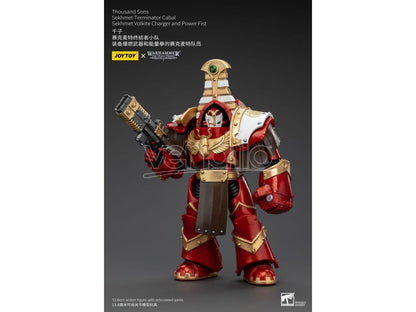 Warhammer The Horus Heresy Action Figure 1/18 Thousand Sons Sekhmet Terminator Cabal Sekhmet Volkite Charger E Power Fist 14