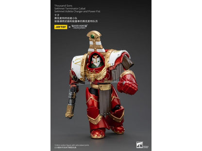 Warhammer The Horus Heresy Action Figure 1/18 Thousand Sons Sekhmet Terminator Cabal Sekhmet Volkite Charger E Power Fist 14