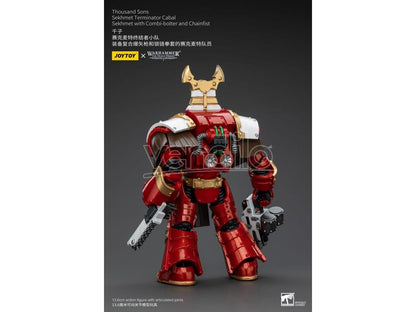 Warhammer The Horus Heresy Action Figure 1/18 Thousand Sons Sekhmet Terminator Cabal Sekhmet with Combi-bolter and Chainfist 14