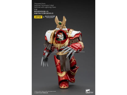 Warhammer The Horus Heresy Action Figure 1/18 Thousand Sons Sekhmet Terminator Cabal Sekhmet with Fulmineclaws 14 cm Joy Toy