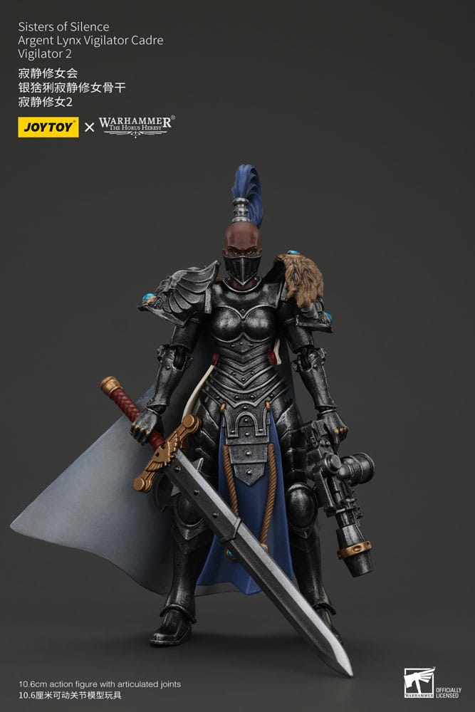 Warhammer The Horus Heresy Actionfigur Sisters Of Silence Argent Lynx Vigilator Cadre Vigilator 2 19 cm Joy Toy (CN)