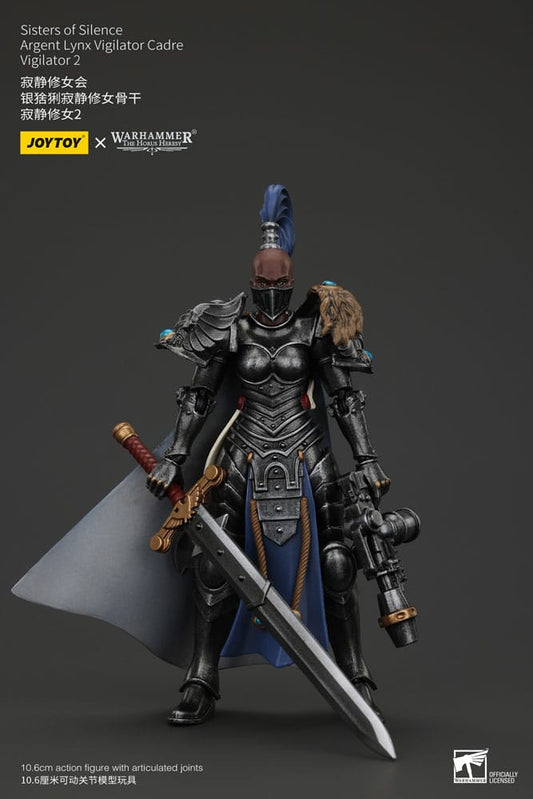 Warhammer The Horus Heresy Actionfigur Sisters Of Silence Argent Lynx Vigilator Cadre Vigilator 2 19 cm Joy Toy (CN)