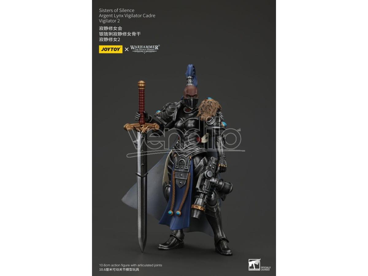 Warhammer The Horus Heresy Actionfigur Sisters Of Silence Argent Lynx Vigilator Cadre Vigilator 2 19 cm Joy Toy (CN)