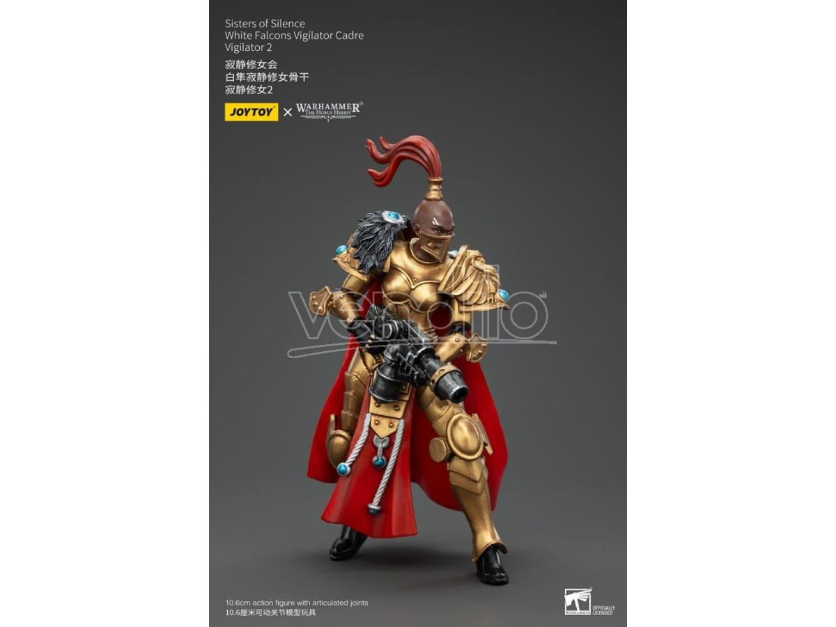 Warhammer The Horus Heresy Actionfigur Sisters Of Silence White Falcons Vigilator Cadre Vigilator 2 19 cm Joy Toy (CN)