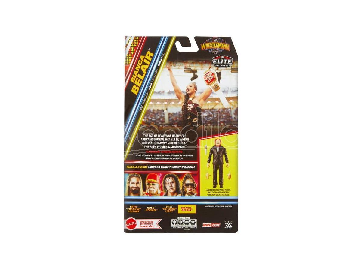 Wwe Wrestlemania Elite Collection Action Figure White Belair 15 cm Mattel