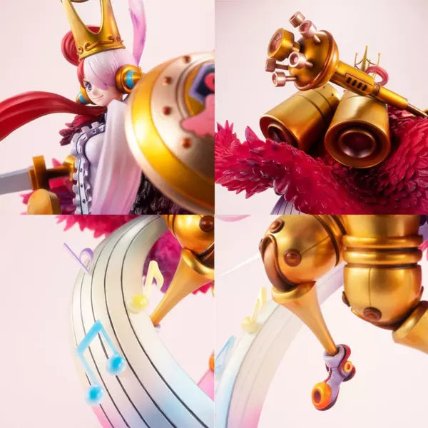 One Piece Red P.O.P. "Maximum" PVC Statue Uta I'm Invincible 29 Cm