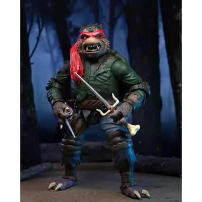 Universal Monsters x Teenage Mutant Ninja Turtles Action Figure Ultimate Raphael as The Wolfman 18 cm