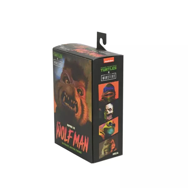 Universal Monsters x Teenage Mutant Ninja Turtles Action Figure Ultimate Raphael as The Wolfman 18 cm