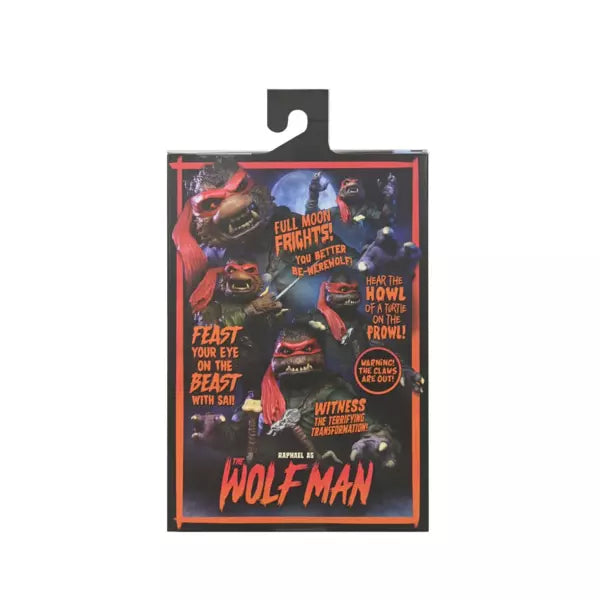 Universal Monsters x Teenage Mutant Ninja Turtles Action Figure Ultimate Raphael as The Wolfman 18 cm
