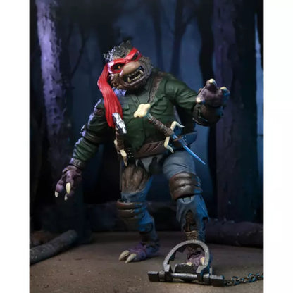 Universal Monsters x Teenage Mutant Ninja Turtles Action Figure Ultimate Raphael as The Wolfman 18 cm
