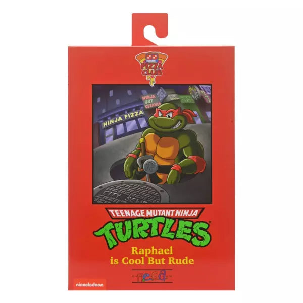 Teenage Mutant Ninja Turtles Cartoon Ultimate Raphael VHS figure 18cm