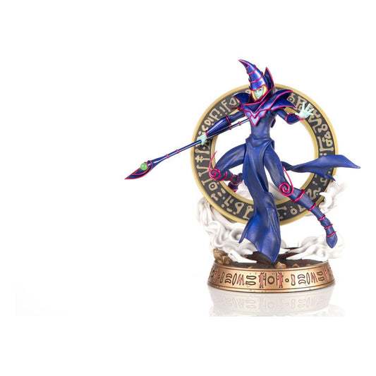 Yu-gi-oh! Pvc Statue Dark Magician Blue Version 29 Cm First 4 Figures