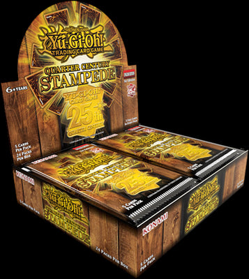 Yu-Gi-Oh! TCG Quarter Century Stampede Booster Box 24 Packs Konami (ENG)