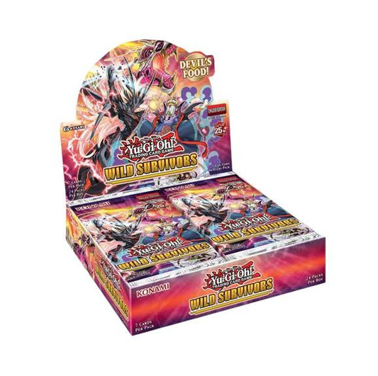 Yu-Gi-Oh! TCG Wild Survivors Booster Box 24 Pack Konami (ENG)